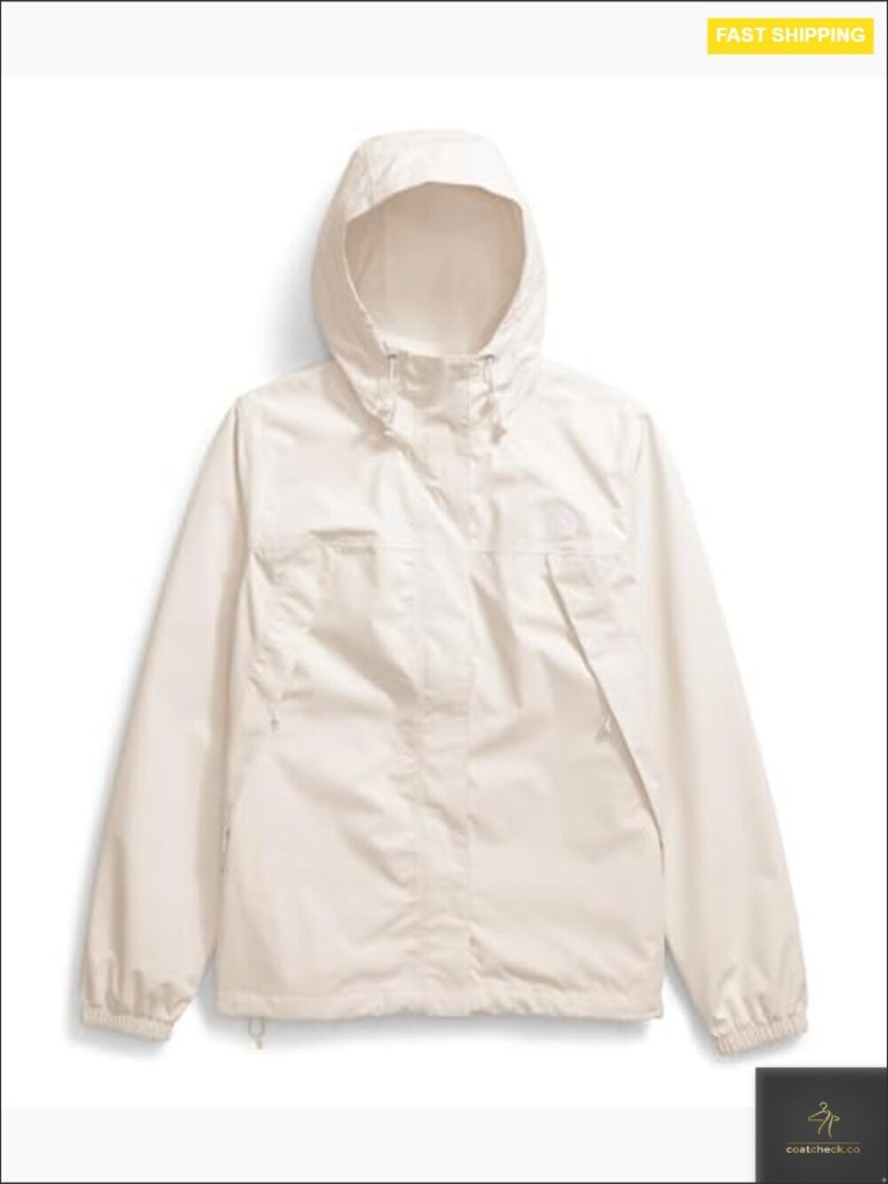 Waterproof Breathable Rain Coat Hooded Zip Pockets Lightweight Packable - Picture 6 of 6